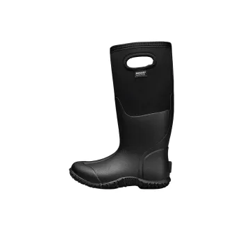 BOGS Warm Water-Resistant Wear-Resistant Slip-Resistant Rain Boots Women's Black