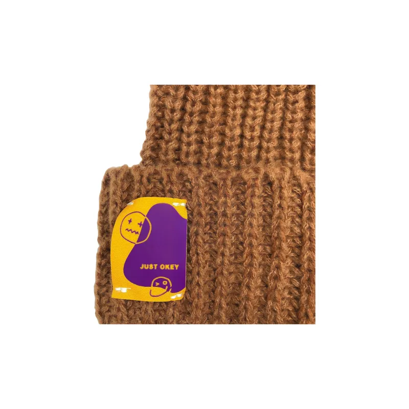 PINKORANGE Polyester Beanies Unisex-7