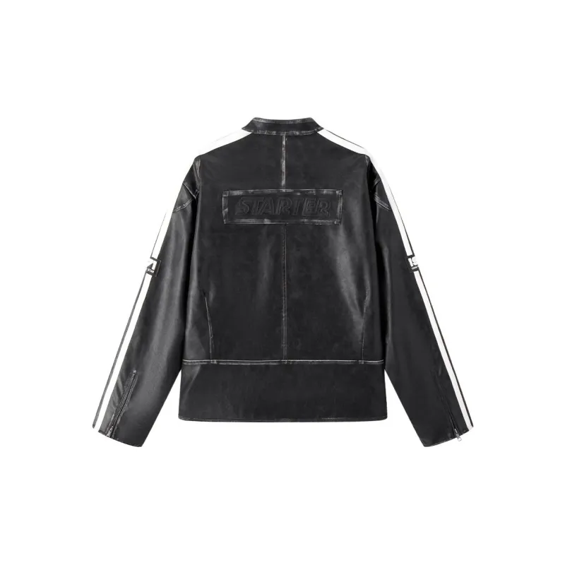 STARTER FW24 Jackets Coats Unisex Black-1