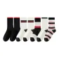 2 Black+2 White Stripes+1 Wide Stripe+1 White+1 Pack Texture