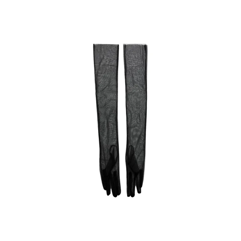 ZARA Polyamide Gloves Women's Black-1