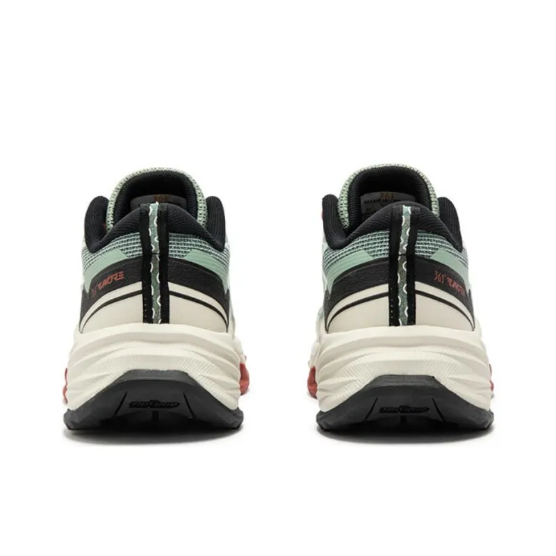 361° Anti Slip Wear Resistant Low Top Outdoor Shoes Women's Green Black Red-3