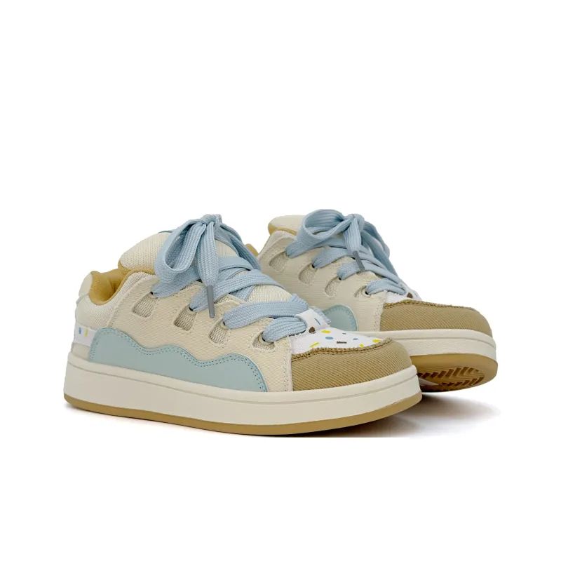 XIANGSU Anti Slip Wear Resistant Low Top Skateboard Shoes Women's-13