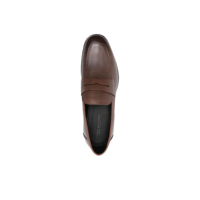 Stuart Weitzman/SW Classic Loafers Men's Brown-3