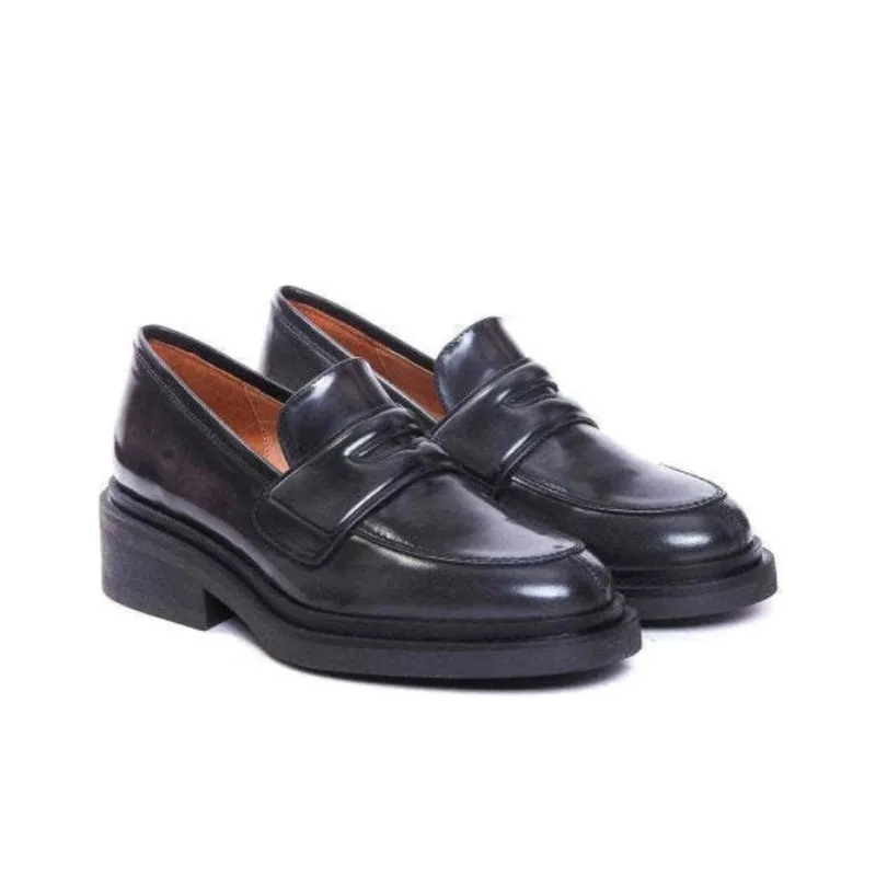 ANGEL ALARCON Loafers Women's Blue-3