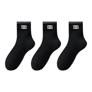 MIIOW Mid Calf Socks Men's 3 Pack