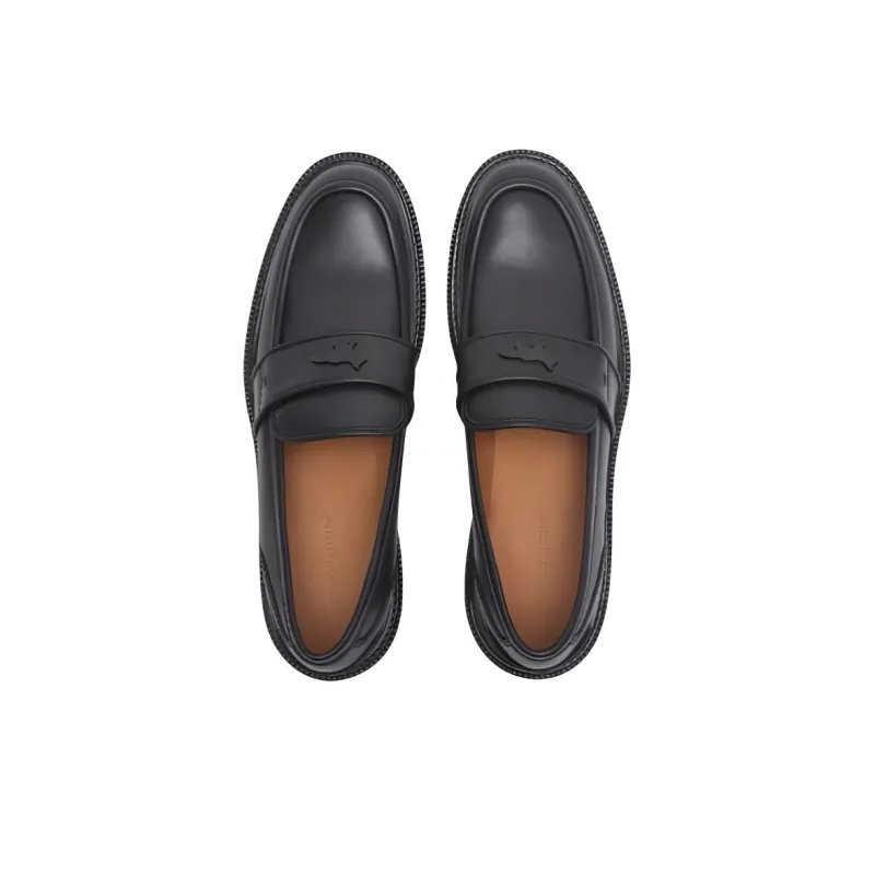 Maison Kitsune Loafers Men's Black-4