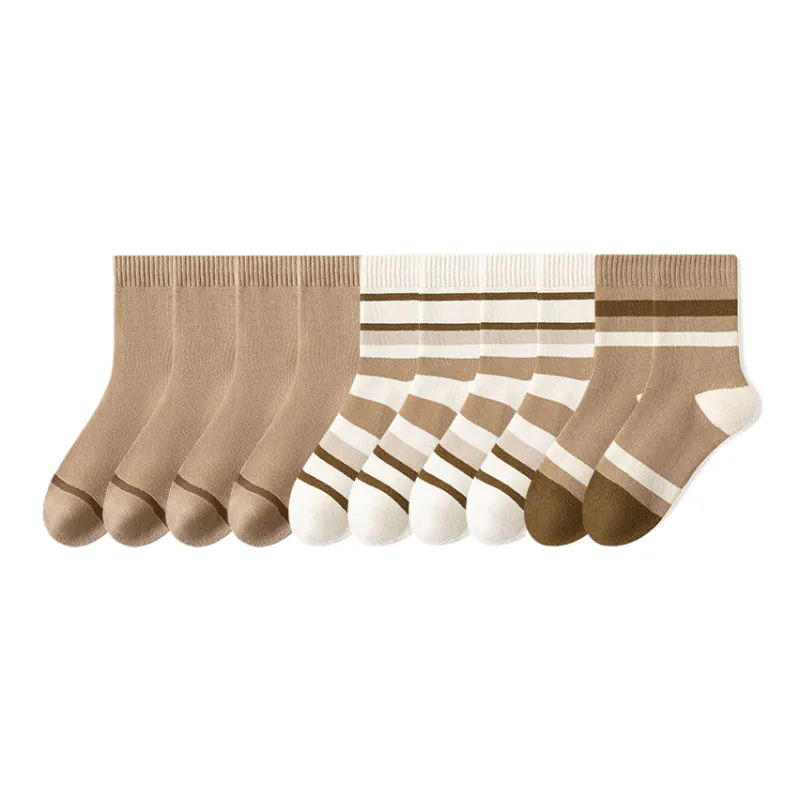 Lan Miao Mid Calf Socks Women's Combo Set-2