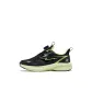 Jet Black/Fluorescent Glossy Finish Green