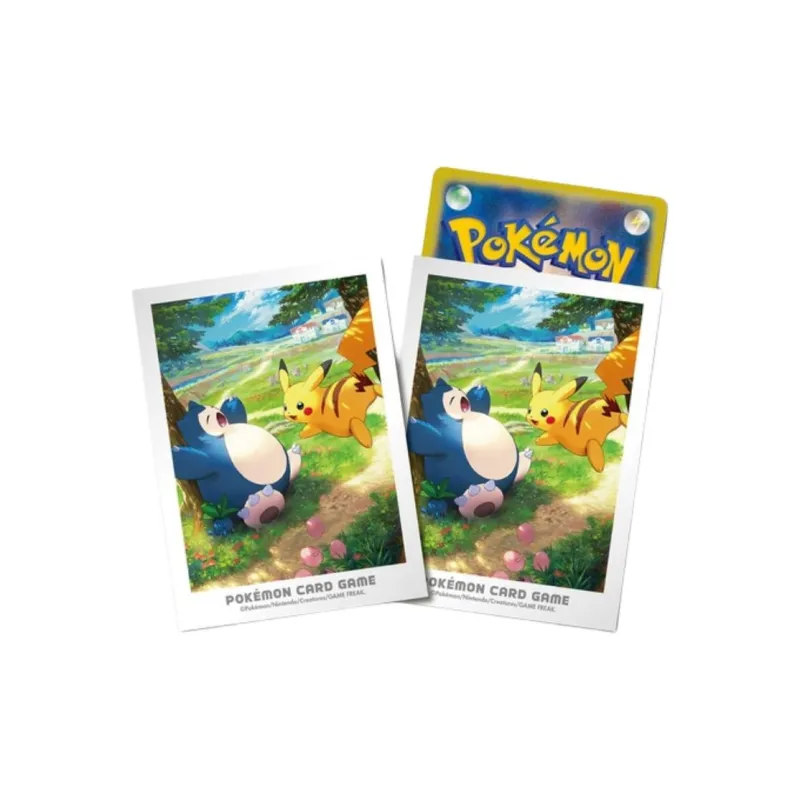 POKEMON Pokémon Card Game The Adventure Of Kanto Pikachu Snorlax Battle Cards 1 Pc-1