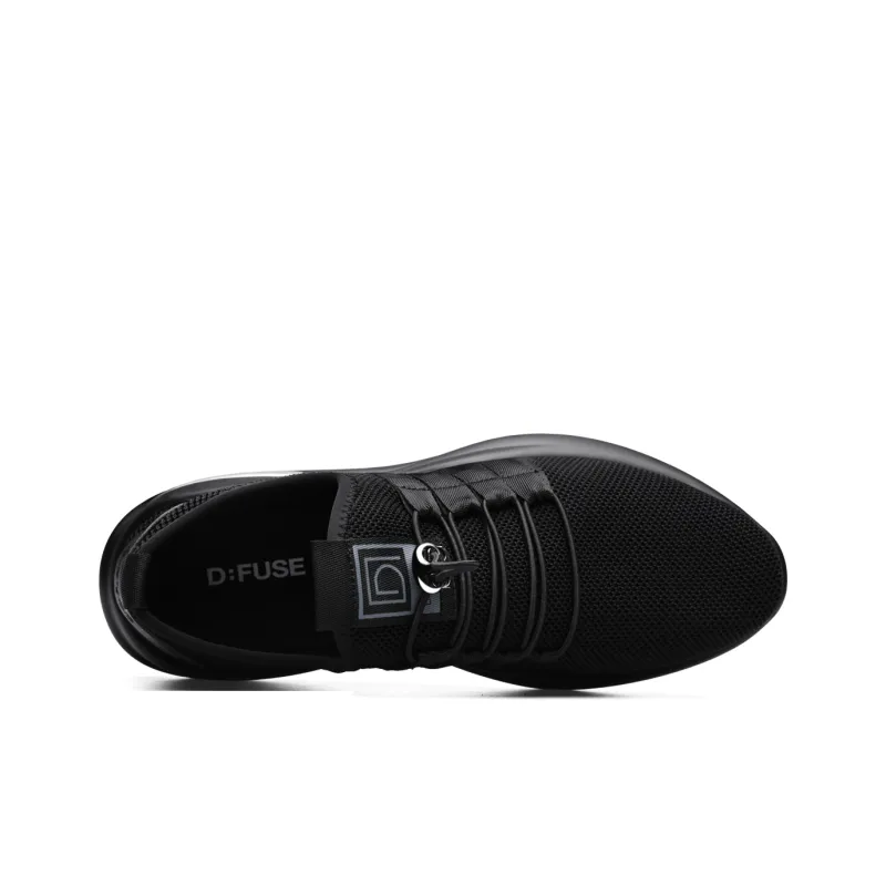 D FUSE SCANDINAVIA Low Top Casual Shoes Men's Black-2