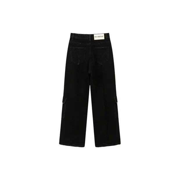 NO ONE ELSE Jeans Unisex Black-1