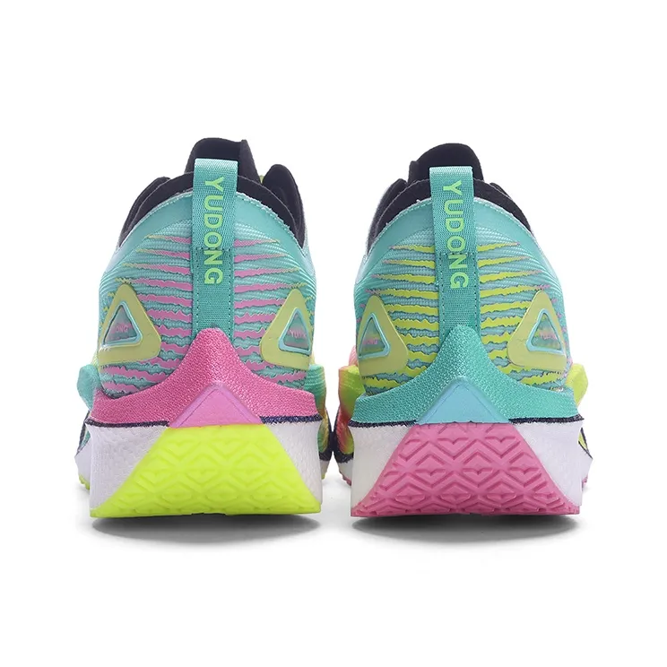 YUDONG Low Top Running Shoes Men's Peony Peach-4