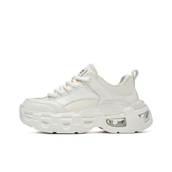 FAIRWHALE Chunky Sneakers Men's White