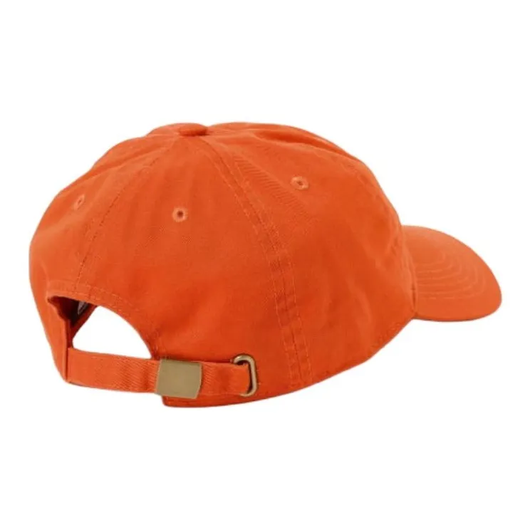 Beams Cotton Baseball Caps Unisex Orange/Green-1