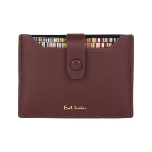 Paul Smith Signature Stripe pull Out Leather Card Holder