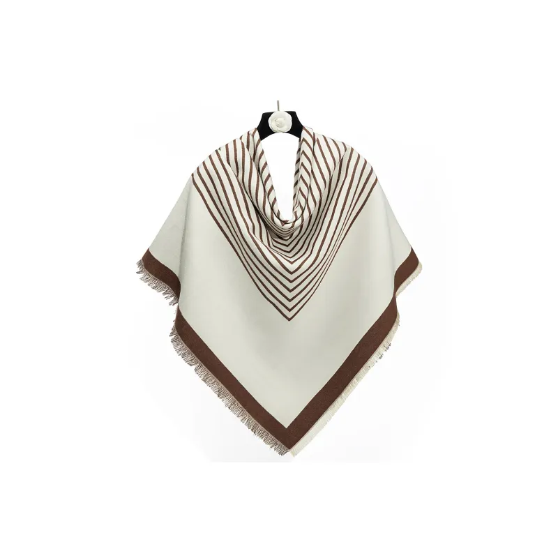 Shanghai Story Polyester Knit Scarves Women's-25