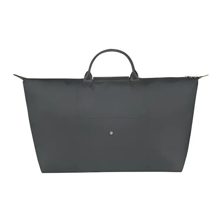LONGCHAMP Le Pliage Green Cow Leather Trim Handbag Travel Bag Men's-2