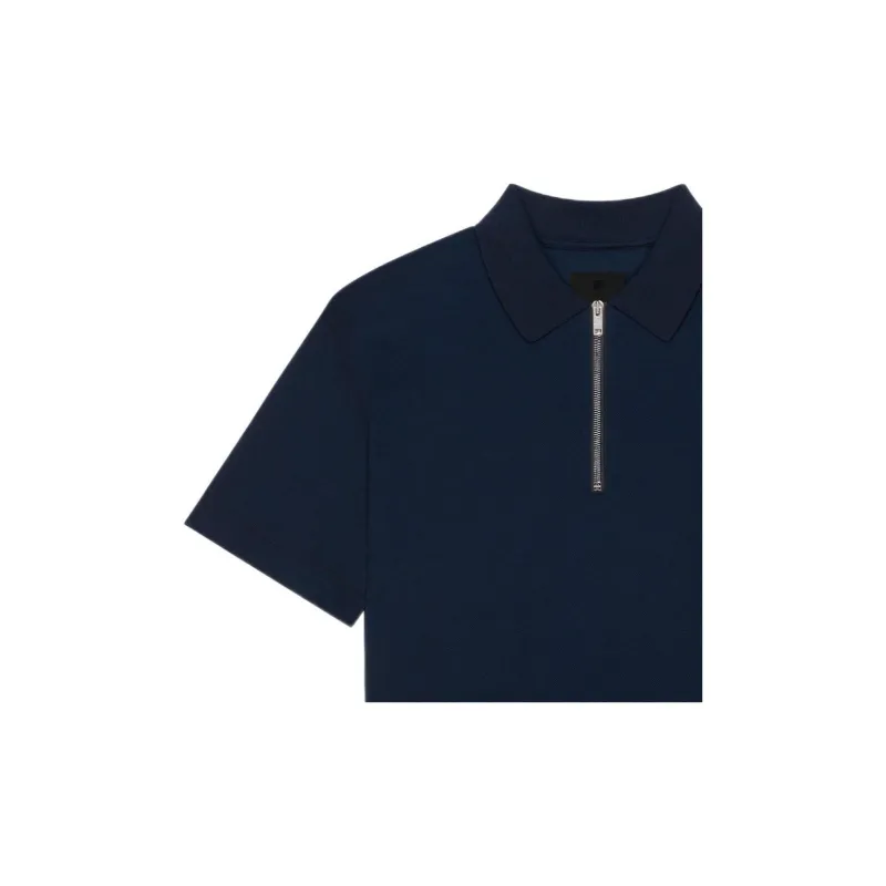 Givenchy Polo Shirts Men Blue-4