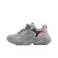 Gray Pink-Fleece-Lined