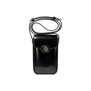 TORY BURCH Robinson Logo Plaque Phone Pouch