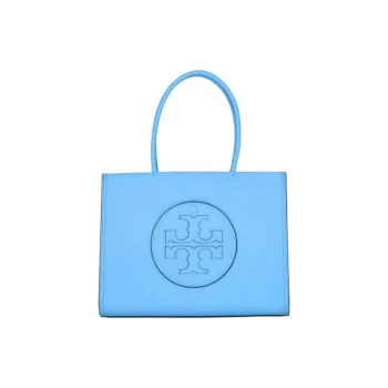 TORY BURCH Ella Bio Small Tote Blue Azure