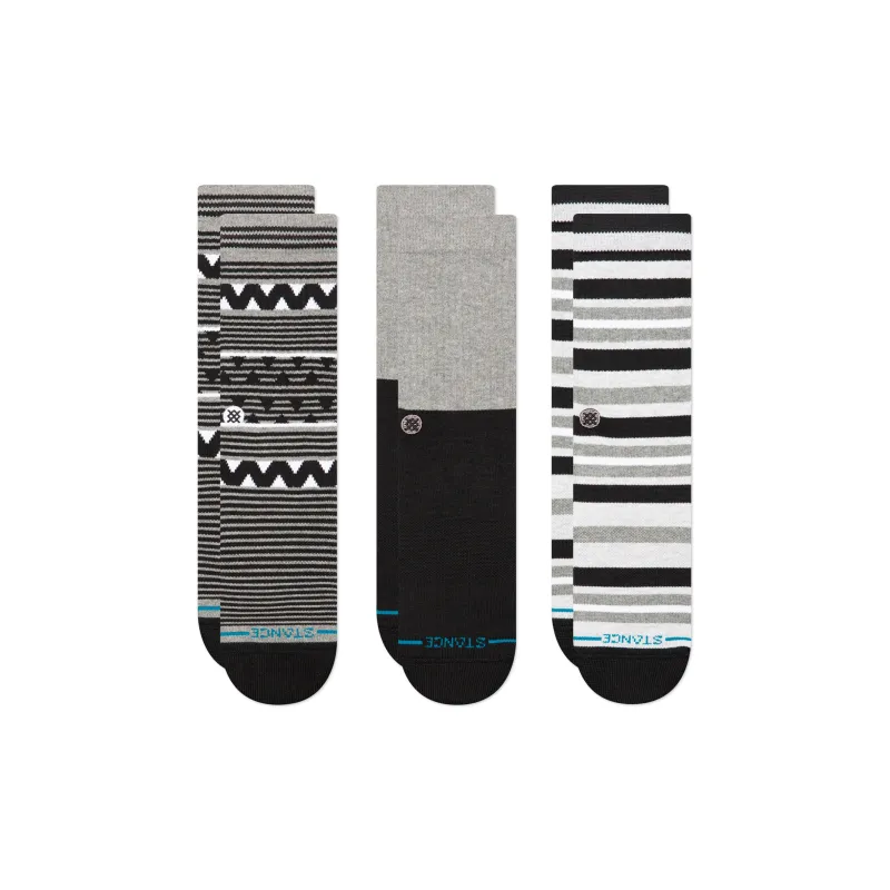 Stance Mid Calf Socks Unisex 3 Pack-0