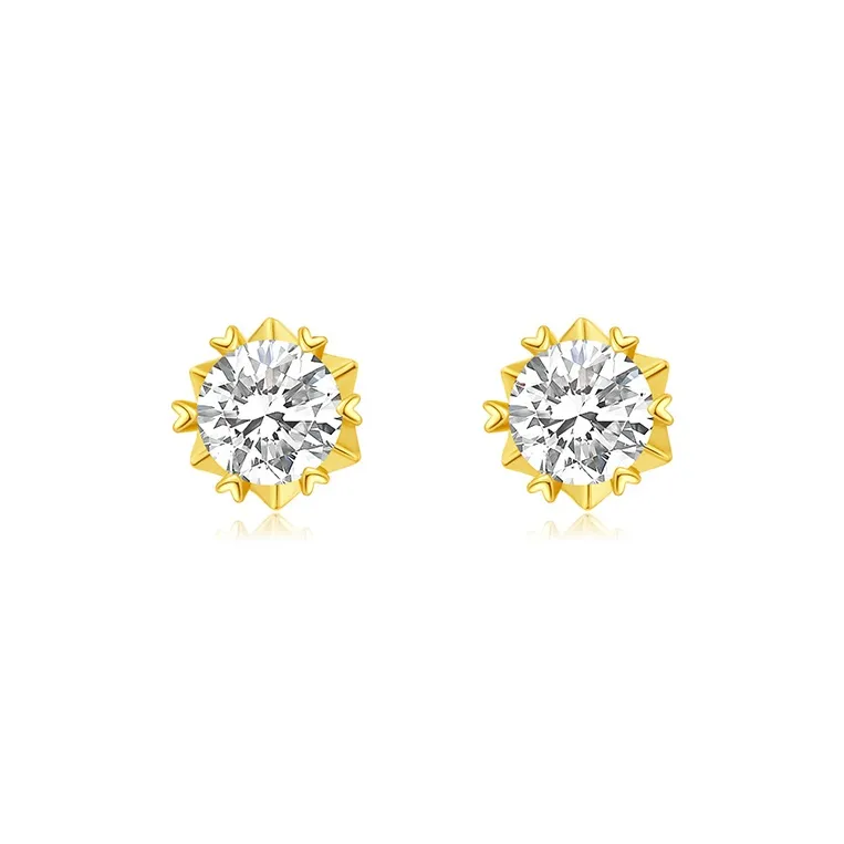 KAiLA S925 Silver Stud Earrings Women's Love Confession Gift, Refined Box-4