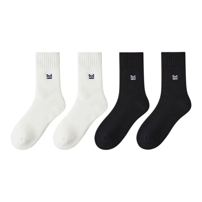 MIIOW Mid Calf Socks Unisex Combo Set-26