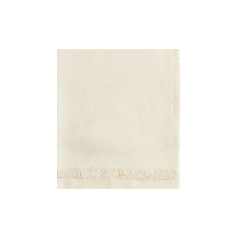 H&M Polyester Knit Scarves Women's Cream-1