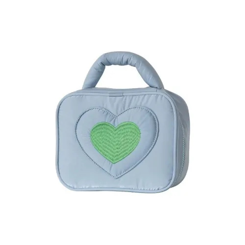 ALOENEY Polyester Makeup Bag Unisex Blue