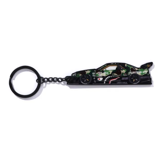 A BATHING APE Metal Alloy Keychains Unisex-0