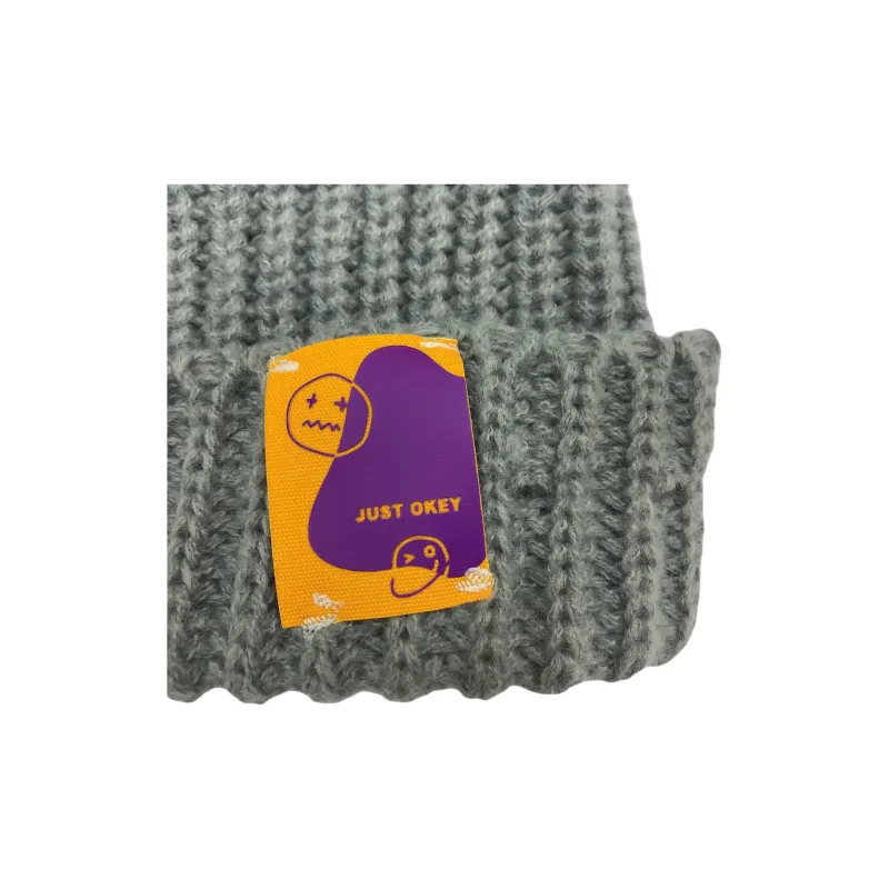 PINKORANGE Polyester Beanies Unisex-3