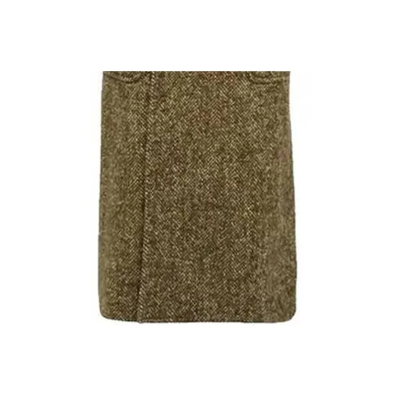 GUCCI Double Breasted Wool Blend Coat-4
