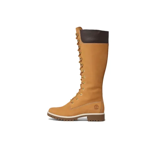Timberland PREMIUM Knee high Boots Women's Yellow