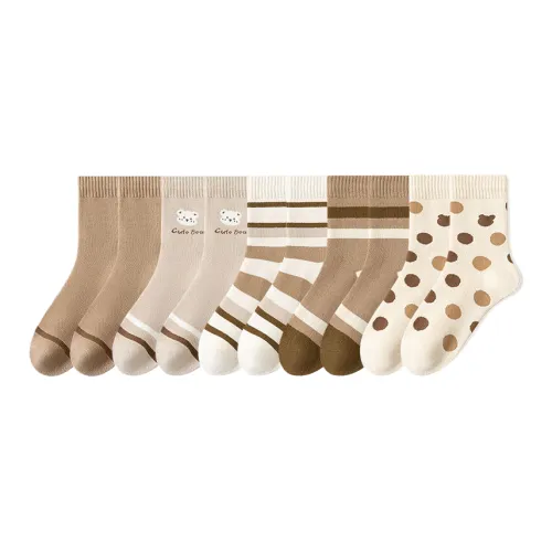 Lan Miao Mid Calf Socks Women's Combo Set