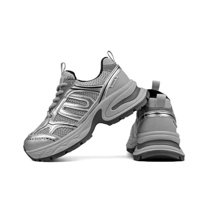 N6N8 Cushioning Lightweight Height Increasing Low-Top Chunky Sneakers Women's-8