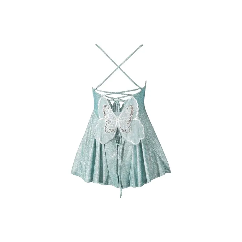 Incolore Slip Dress Women's Green-1