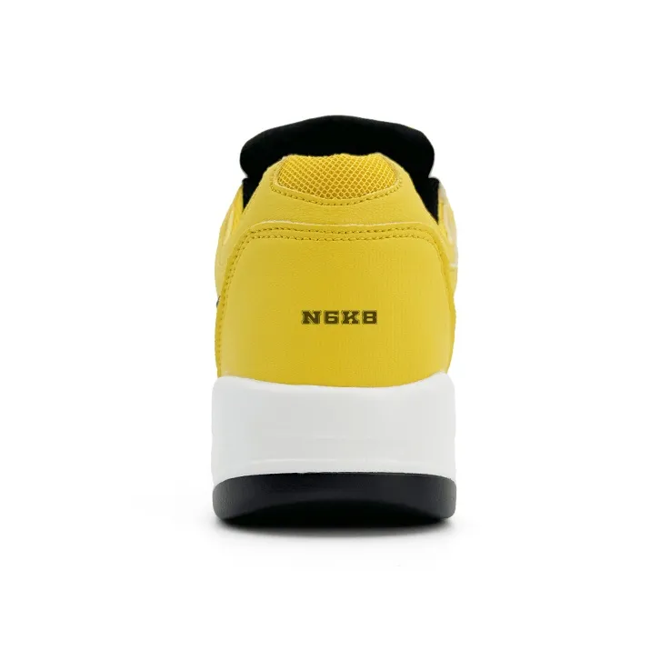 N6K8 Slip Resistant Height Increasing Thermal Low Top Casual Shoes Unisex-38