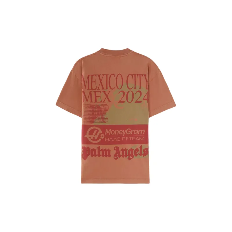 PALM ANGELS X MoneyGram Haas F1 Cotton T shirt-1