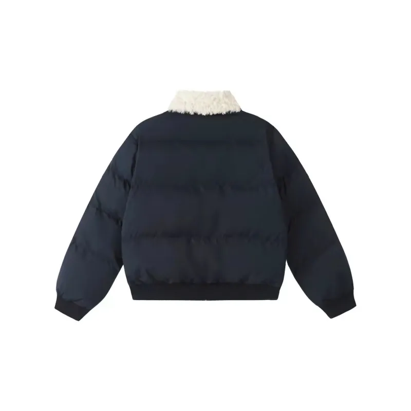 PAVLISOVA Puffer Jacket Unisex Navy Blue-1