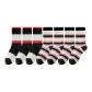 3 Wide Stripes+4 Pack Stripes