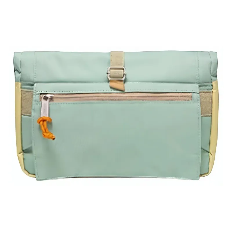 Subcrew Polyester Crossbody Bag Shoulder Bag Small Size Unisex Gray Pea Green-3