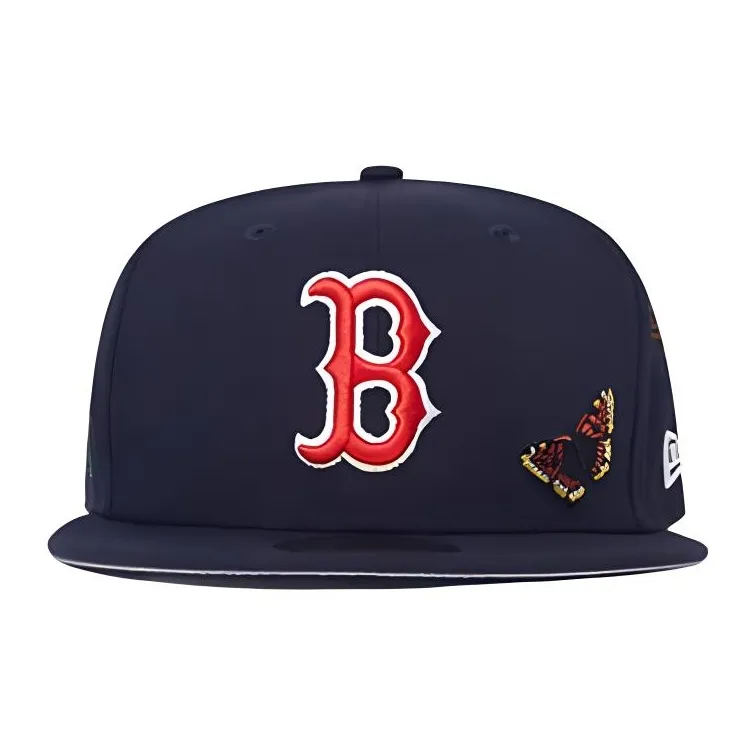 New Era Polyester Baseball Caps Unisex Navy Blue-1