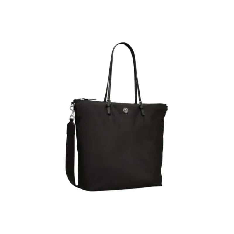 TORY BURCH Fabric Tote Bag, Shopping Bag, Crossbody Bag, Shoulder Bag Women's Black-1