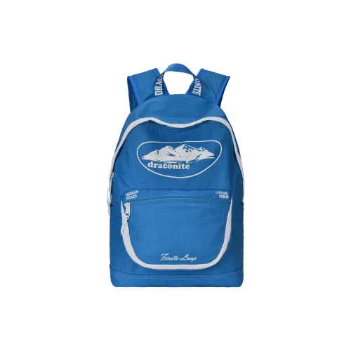 FINITE LOOP Recycled Material Backpack Unisex Blue