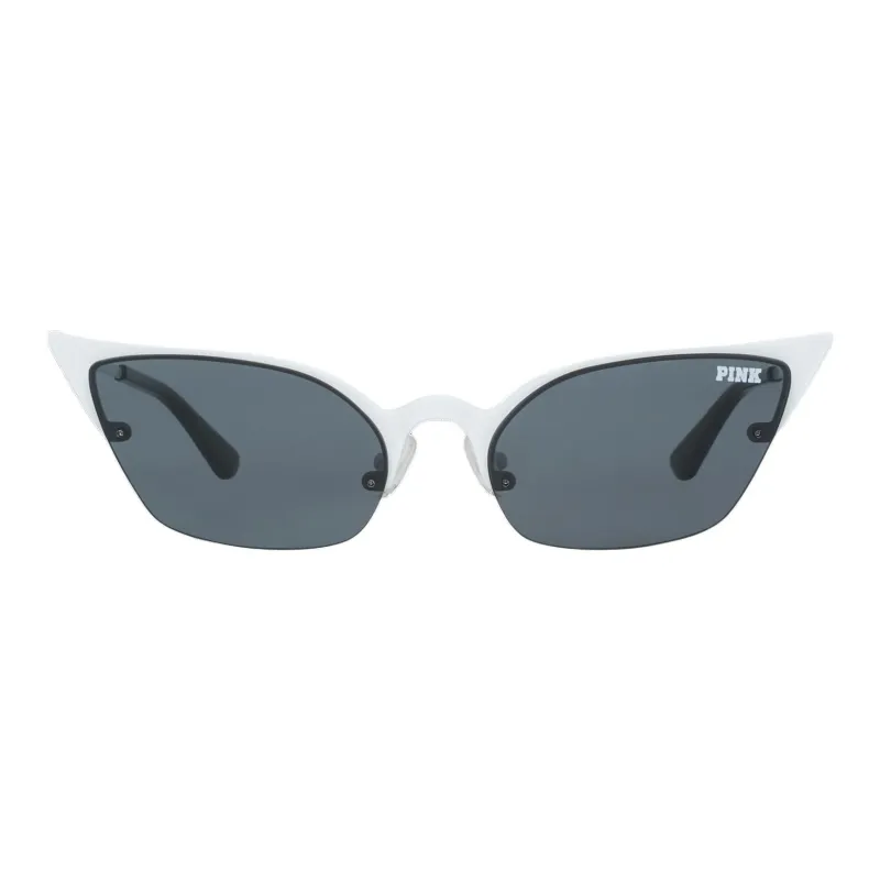 Victoria's Secret Metal Butterfly Sunglasses Women's White-1
