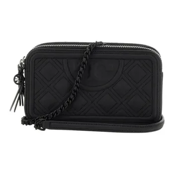 TORY BURCH Leather Crossbody Bag Women's Black