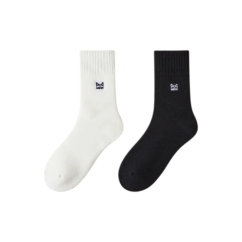 MIIOW Mid Calf Socks Unisex Combo Set-13