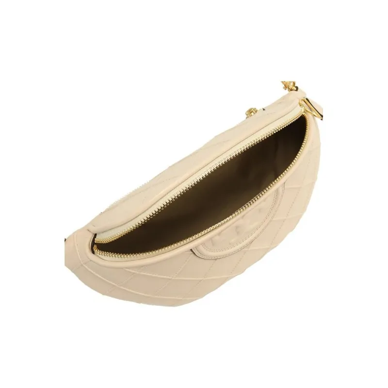 TORY BURCH Fleming Convertible Belt Bag New Cream-1